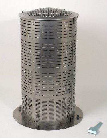 Extra Large 100% Stainless Steel Hi-Temp Burn Barrel - CabinCareWNC