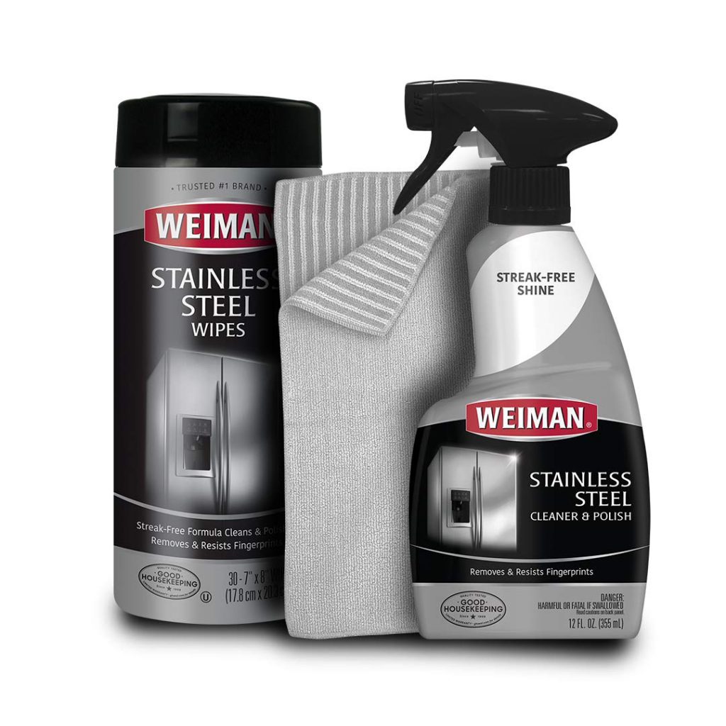 Weiman Stainless Steel Cleaner Kit CabinCareWNC