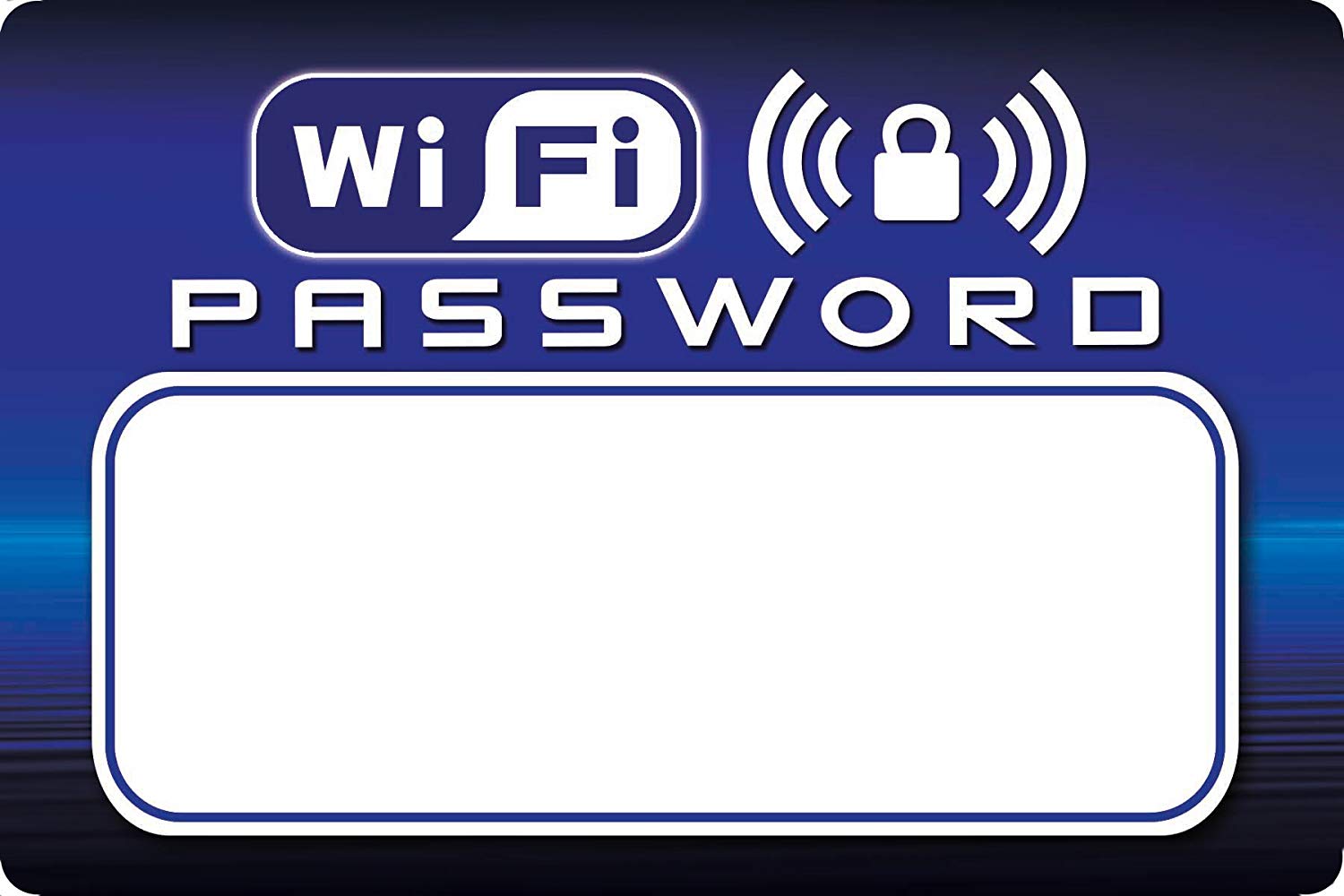Voisin Products WiFi Password Dry-Erase Refrigerator Magnet - CabinCareWNC